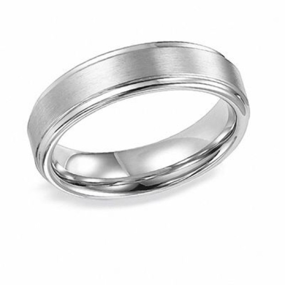 Zales Men's 6.0mm Tungsten Wedding Band size 11